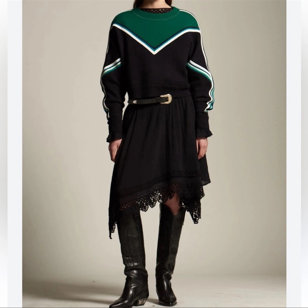 ISABEL MARANT 📣 etoile sz 34 fits S M comfy sweatshirt game day colors FINAL!